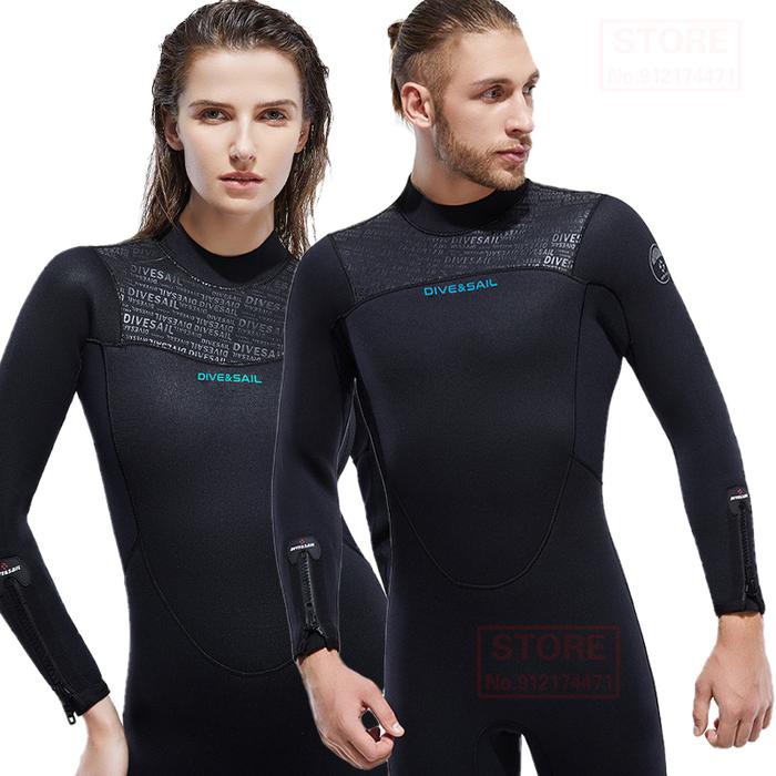 Jual Premium 3MM/5MM Neoprene Wetsuit Men Women for Deep Scuba