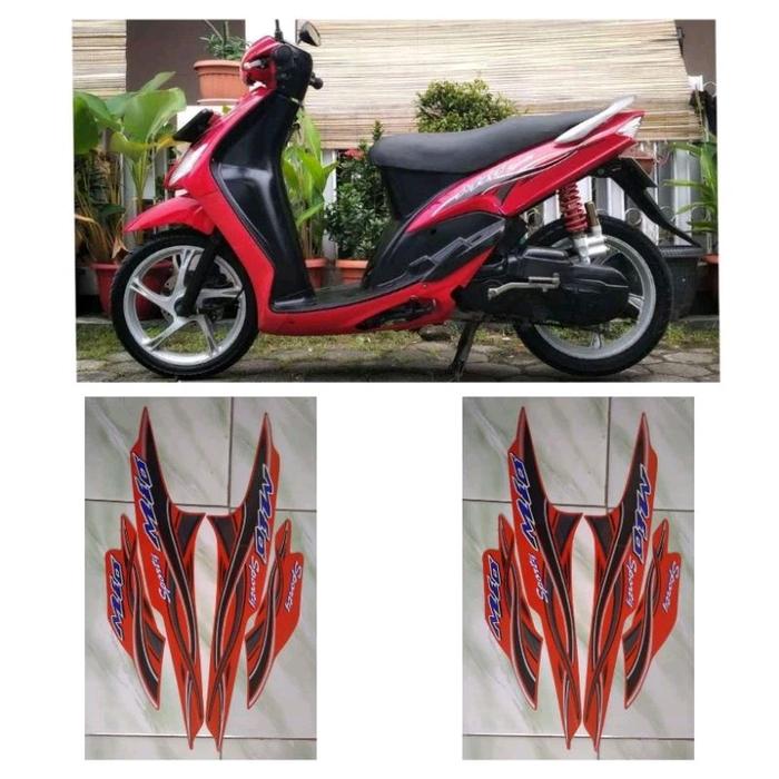 Gambar Stiker Striping Motor Yamaha Mio Selendang 2005 Sporty Full Body Standar Terlaris Motorcycle Mio selendang Terlengkap & Terdekat visor indonesia striping mio sporty - merah dari samsonstiker undefined Tokopedia