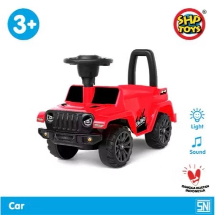 Gambar Shp 891 Shp Rambo 891 Mobil Jeep Anak Mobilan Anak Bisa Dinaiki Lampu Toys - Rambo (merah) dari happy kid toys_NEW undefined Tokopedia