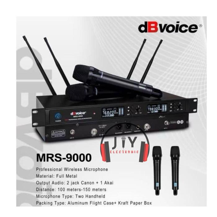 Gambar Mic Microphone Wireless dBvoice DB Voice MRS-9000 MRS 9000 MRS9000 dari JIY-Electronic undefined Tokopedia