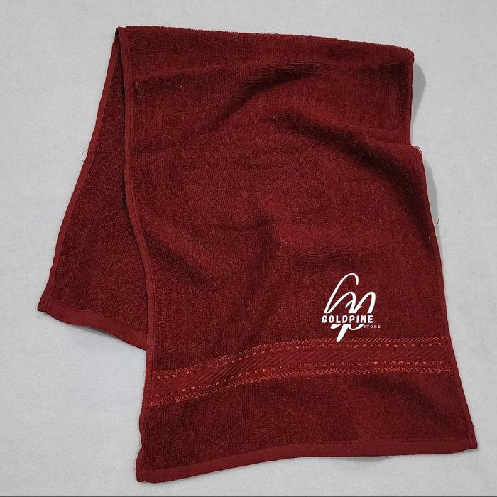 Gambar Handuk Sport Handuk Olahraga Handuk Salon 35x80cm Handuk untuk Tangan dan Wajah - GROSIR - gp maroon dari Goldpine undefined Tokopedia
