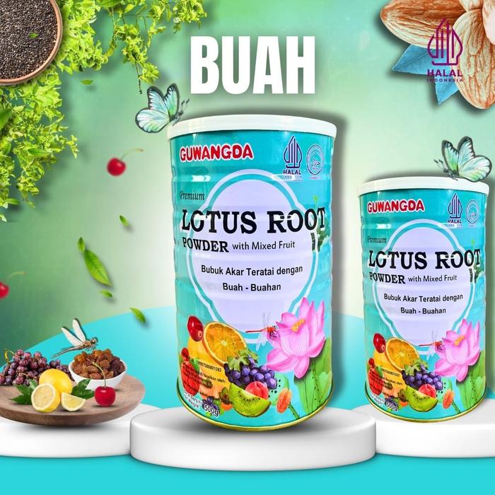 Gambar [ BPOM ] Bubur Instan Teratai / Bubuk Akar Teratai Instan / Lotus Root Powder Oufen 400-500g - EKSTRAK BUAH dari Silky Snack Import undefined Tokopedia