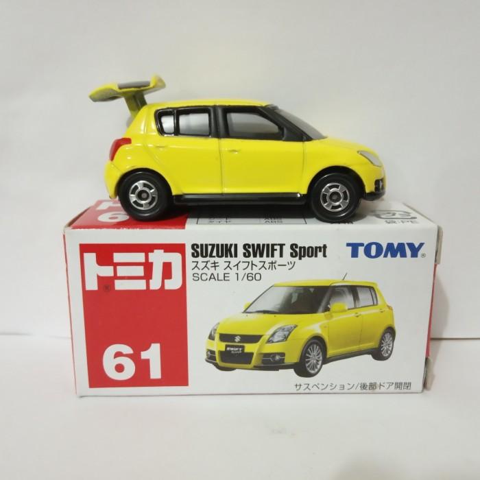Gambar Tomica reguler No 61 Suzuki Swift sport diecast mobil tomy biru bahan besi murah dari PT Global Unggul undefined Tokopedia