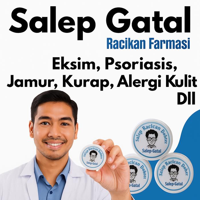 Gambar [isi 3 pcs] Salep racikan dokter spesialis gatal gatal netto 10gr - beli 1 dapat 3 dari MEDIKA.ID undefined 4 Tokopedia