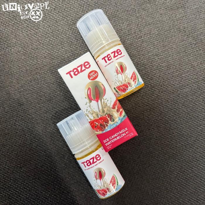 Gambar LIQUID TAZE SALTNIC SERIES ICE CANDYMILK WATERMELON 30ML NIC 30MG SALT NICOTINE JAGONYA CREAMY DINGIN AUTHENTIC BY TAZELAB dari patmiii undefined Tokopedia