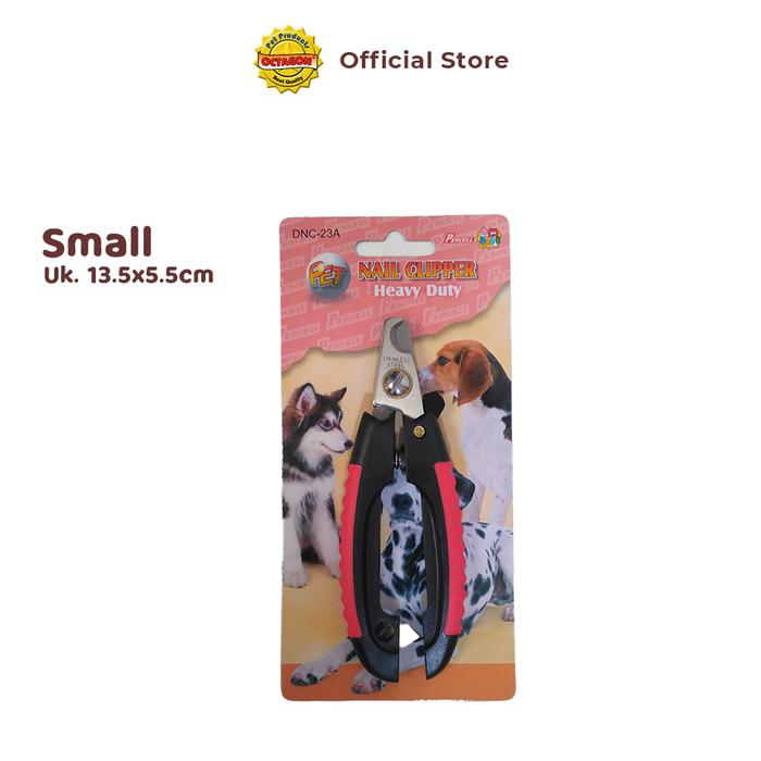 Gambar Gunting Kuku Kucing Anjing | Nail Clipper Heavy Duty - Small 13.5x5.5cm dari Octagon Pet Indonesia Kota Surabaya Tokopedia