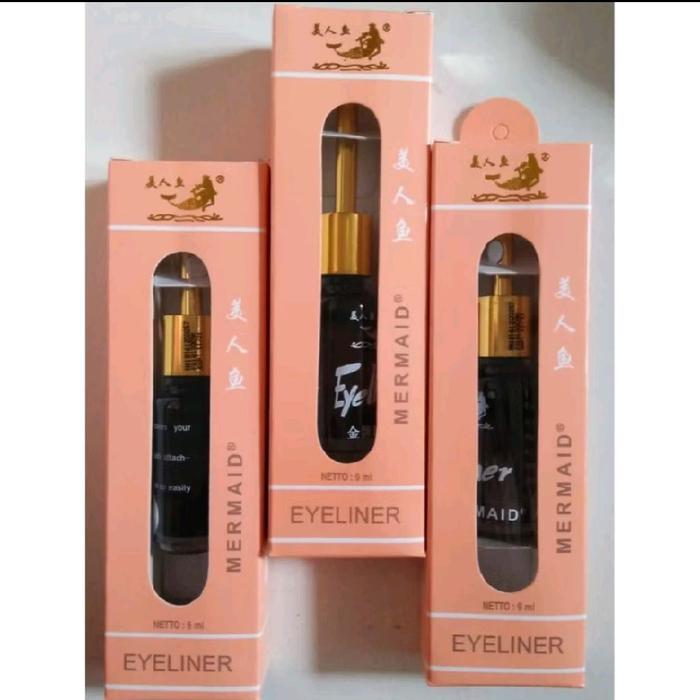 Gambar Eyeliner Mermaid / Duyung 9ml Botol Kaca dari grosir 33 undefined Tokopedia