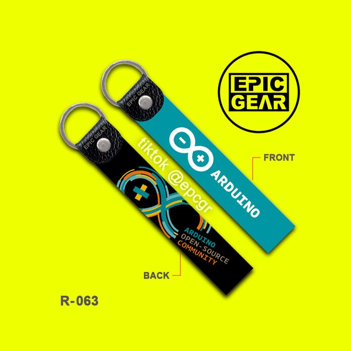 Gambar HIGH QUALITY GANTUNGAN KUNCI LOGO ARDUINO PREMIUM KEYCHAIN SEPEDA MOTOR MOTOR MOBIL TAS SLING WAIST BAG BIKE KEY TAG UNO NANO GIGA MEGA ZERO DUO SENSOR SHIELD USB MINI MICRO NANO IOT MKR WIFI BLE R2 R R3 DIP KIT ATMEGA MODULE BOARD CASE AKSESORIS SOUVENIR - R-Type dari Epic Gear undefined Tokopedia
