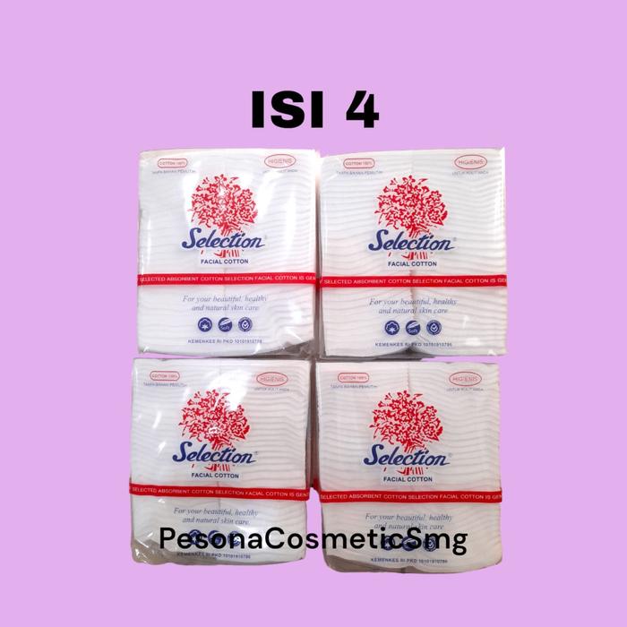 Gambar 6 KAPAS SELECTION 35 GRAM / KAPAS KOTAK SELECTION 35 GRAM - 4 KAPAS dari Pesona Cosmetic Smg_NEW undefined Tokopedia