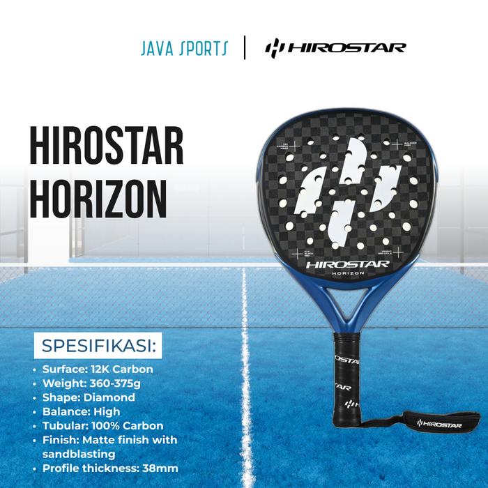 Gambar Raket Padel Tenis Hirostar Horizon Official Resmi Original Padel Racket dari Java Sports undefined Tokopedia
