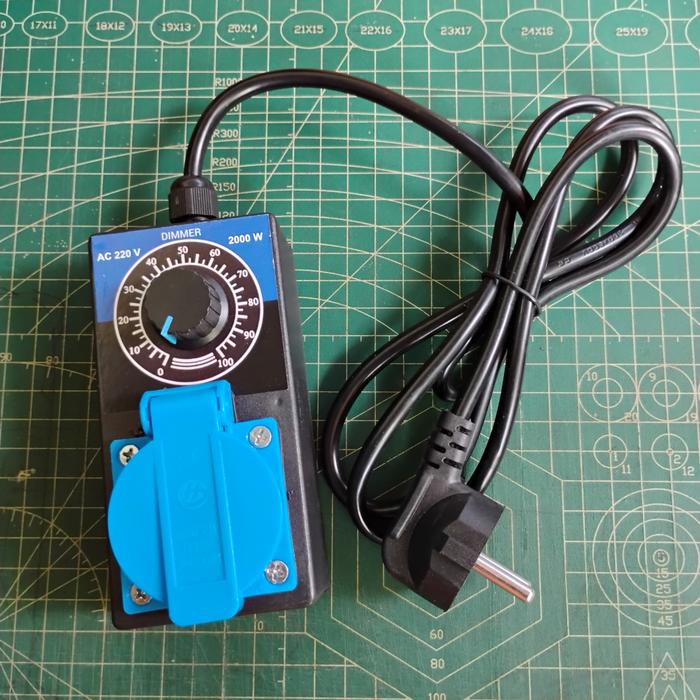 Gambar Dimmer 2000w Alat Pengatur Kecepatan Bor Gerinda Dinamo Jingsaw Kipas dari Jaya ATK_NEW undefined Tokopedia