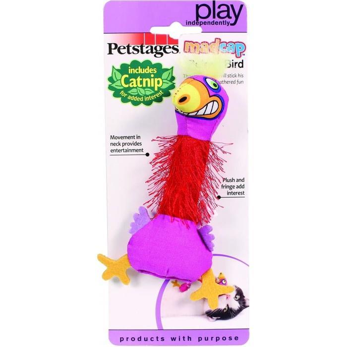 Gambar Petstages Madcap Boingy Bird / Mainan Kucing Infused Catnip dari GUDANG PET SHOP_NEW undefined Tokopedia