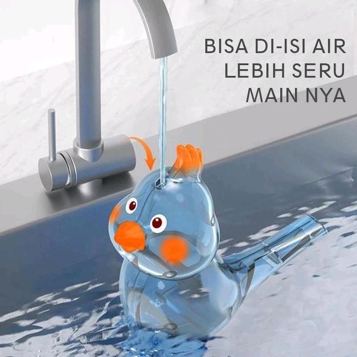 Gambar Peluit Burung Terapi Bicara Speech Delay Mainan Edukatif Pluit Wicara Anak Toddler Balita Wisthle Bird Isi Air - Biru dari Toko Mainan Gajah Jumbo undefined Tokopedia