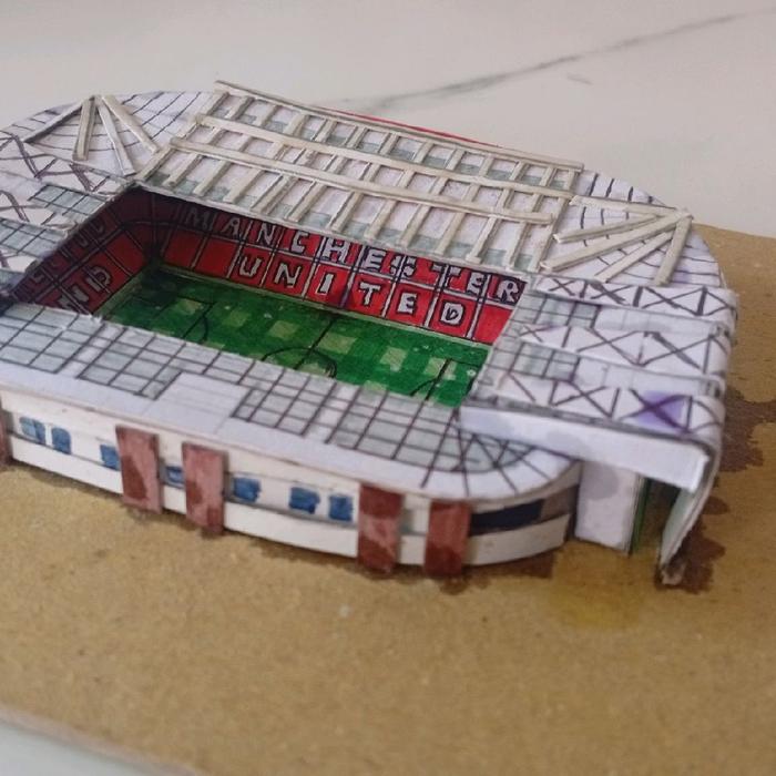 Gambar miniatur stadion bola old Trafford dari .AKUN DINONAKTIFKAN..... undefined Tokopedia
