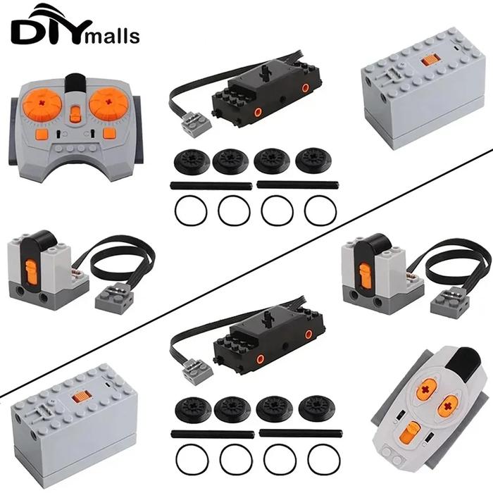 Gambar Sale Train Track Building Blocks For Power Functions Parts Motor Battery Box Infrared Speed Remote Control Receiver for Legoeds dari BABYbluss undefined Tokopedia