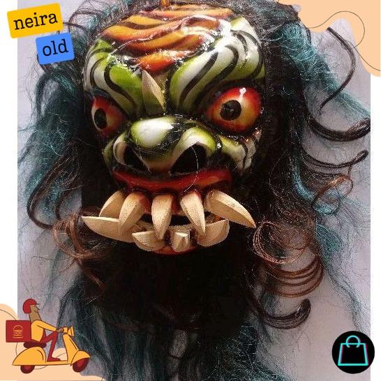 Gambar Diskon Besar Terbaik Topeng Buto Anak/ Topeng Gedruk/Kesenian Tradisional Promo jaranan/barongan/bantengan/celeng/pecot/pecut budaya jawa NID dari neiraold undefined Tokopedia