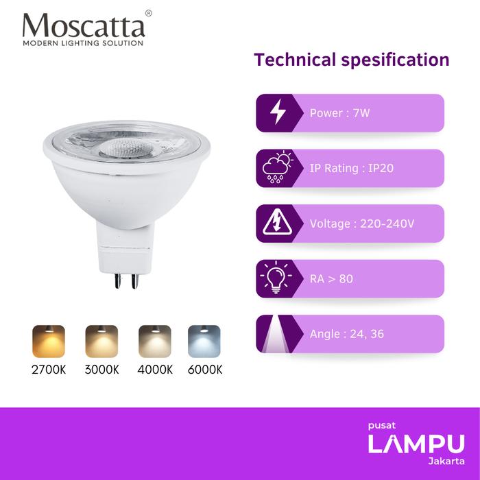 Gambar MOSCATTA Nordic series Kap lampu MR16 Rumah lampu Spotlight Black Silver sandy - MR16 36 Degree 6000K dari Pusat Lampu Jakarta undefined Tokopedia