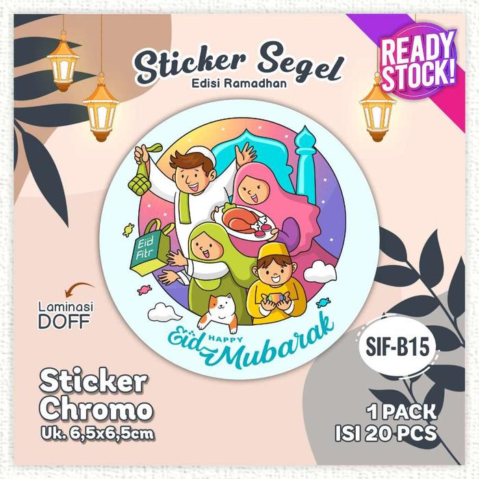 Jual [20pcs] Sticker Bulat Label Cookies Stiker Segel Toples Lable Kue ...