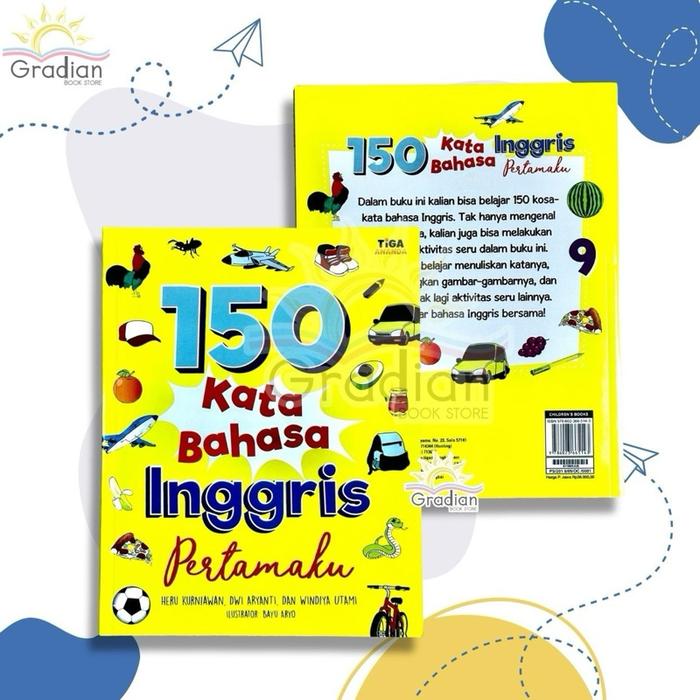 Gambar Buku 150 Kata Bahasa Inggris Pertamaku | Buku Pengenalan Kosa Kata Bahasa Inggris - 150 Kata dari Gradian Bookstore undefined Tokopedia