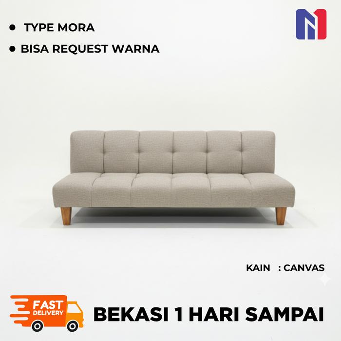 Gambar sofabed minimalis, sofa full busa , sofa apartement Furniture / Bekasi Sofa Type Mora dari Gogo Furniture Sofa undefined Tokopedia