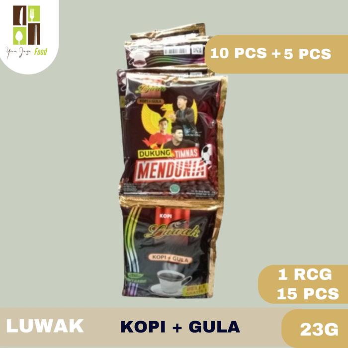 Gambar Luwak Koffie / Coffee / Kopi / Instan / Seduh / White Koffie Original / Tarik Malaka / Kopi + Gula [2 in 1] 1Renceng - Kopi+Gula dari Yan Jaya Food undefined Tokopedia