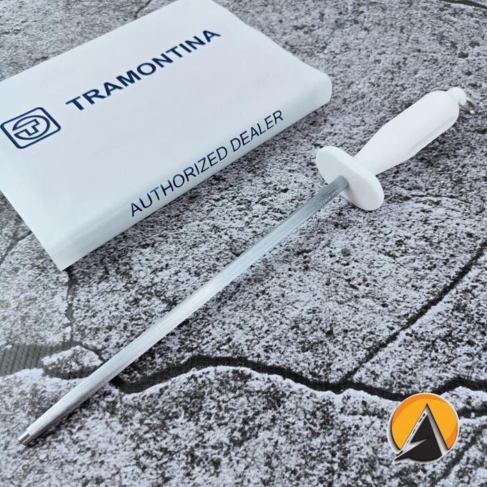 Gambar Pengasah pisau sharpening steel tramontina profissional master 12" original brazil 24642/082 - 10"-24640/080 dari pusat pisau undefined Tokopedia