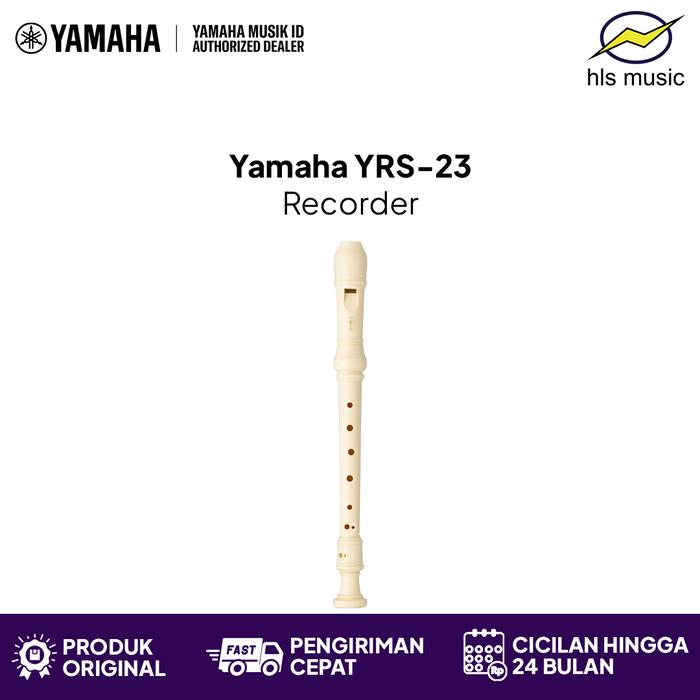 Gambar HLS Music - Yamaha YRS 23 Recorder / Suling Yamaha dari HLS Music - Yamaha ID Official undefined Tokopedia