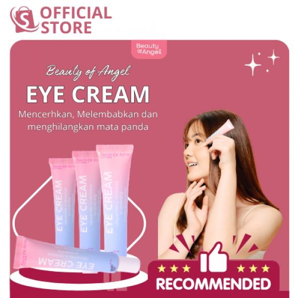 Gambar [GARANSI] Brightening Eye Cream Beauty of Angel Untuk Kantung Mata | Calming Eye Cream Gel Krim Untuk Kerutan Mata Panda Pencerah Lingkaran Hitam Niacinamide | Eye Wrinkle Treatment Serum 15ml Anti Aging Garis Halus Mencerahkan Wajah Kering - EYE CREAM ORIGINAL dari Beauty of Angel Kosmetik undefined Tokopedia