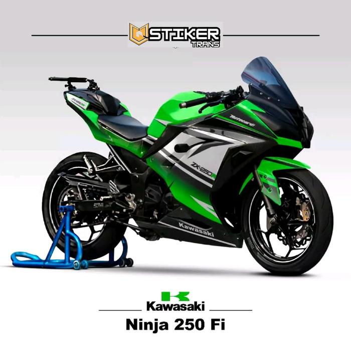 Gambar STRIPING NINJA 250 FI /SEMIFULL/ MOTIF 11 / STOCK DECALS/ MOTORCYCLE / MODIFIKASI MOTIF 11/ NINJA 250 FI/ STIKER DECALS/ SEMIFULL Kendaraan - HIJAU dari profixdecals_NEW undefined Tokopedia