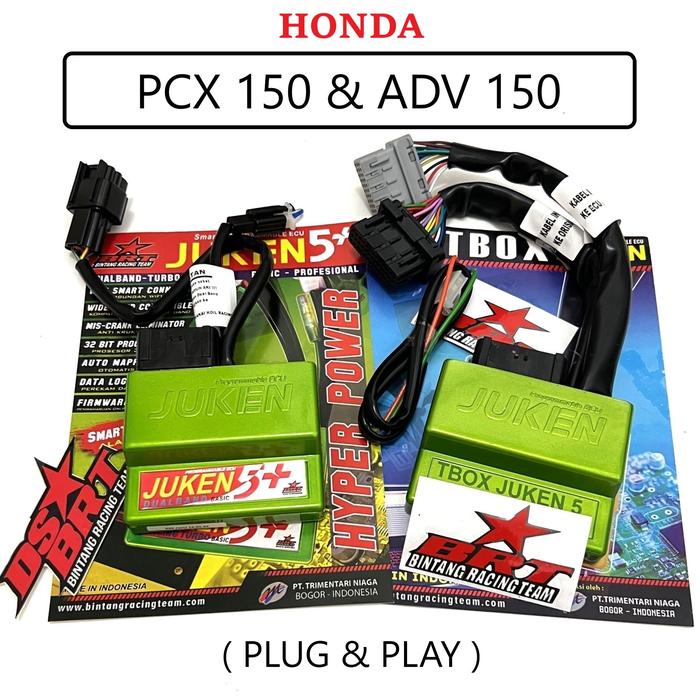 Jual ECU BRT JUKEN 5++ 5 Plus Plus & T-BOX HONDA PCX 150 & ADV 150 