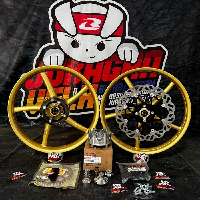 Gambar RayFa wheelset velg copy rcb merk VROSSI sanca pnp crf dtrackek klx wr gtr cbr cb150r old cb150r tiger revo, supra 125 dd sonic racingboy dari Ray Facion undefined Tokopedia