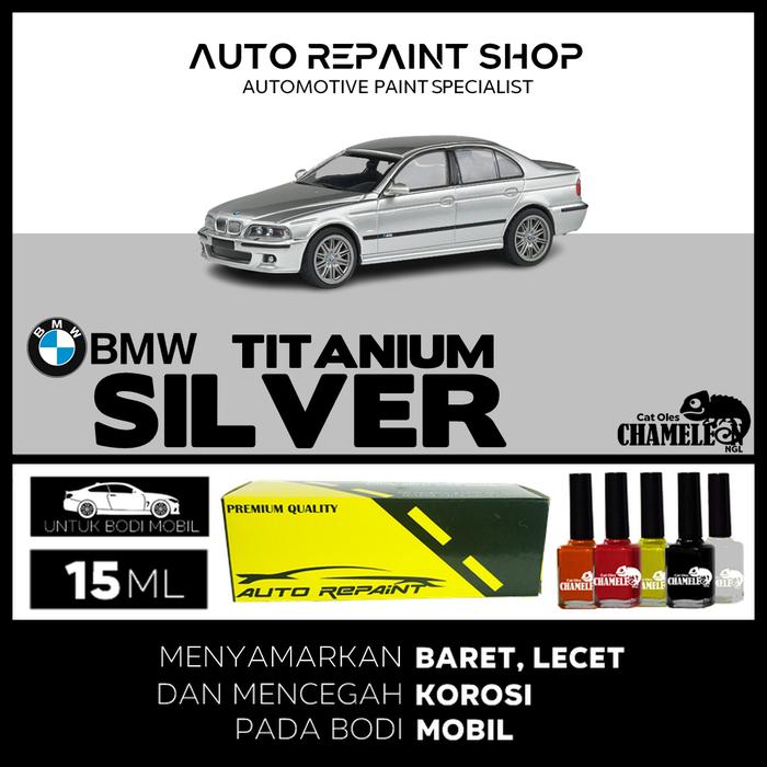 Gambar Cat Oles BMW Titanium Silver Metallic Automotive Paint CHAMELEON NGL - PAKET LENGKAP dari Auto Repaint Shop undefined Tokopedia