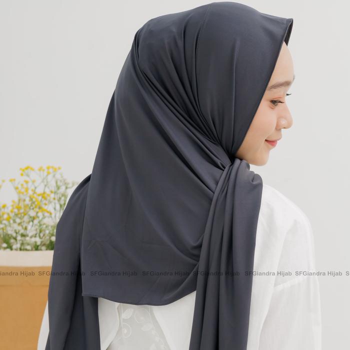 Gambar Pasmina oval by sfgiandra hijab Panjang Pashmina - Abu tua dari SFgiandra_NEW undefined Tokopedia