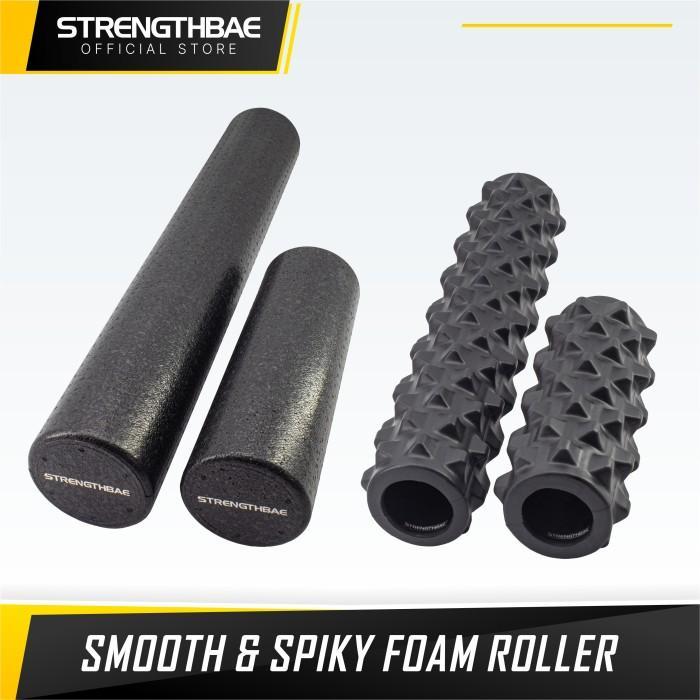 Gambar Foam Roller STRENGTHBAE Smooth & Spiky Rollers Gym Yoga Massage Roll - Smooth 90cm dari Strengthbae undefined Tokopedia