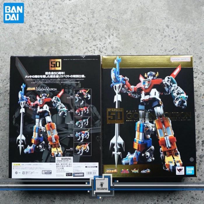Gambar SOC GX71SP GOLION Voltron 50th Ver Soul of chogokin GX 71SP King Beast Bandai GX-71SP dari Toysgraphy undefined Tokopedia