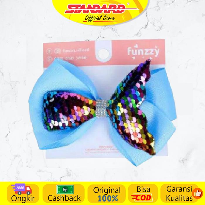 Gambar Standard - Funzzy Mermaid / Rainbow Ribbon - Hair Clip Isi 3 Pcs ( Pita / Koleksi Jepit Rambut / Aksesoris Rambut Mermaid & Rainbow ) - Mermaid - Blue, Isi 3 Pcs dari Standardpen Official Kota Administrasi Jakarta Pusat Tokopedia