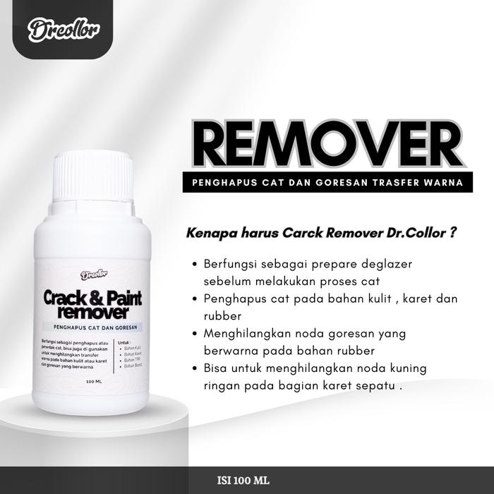 Gambar Paint & crack remover penghapus cat dan transfer warna dari DR COLLOR undefined Tokopedia