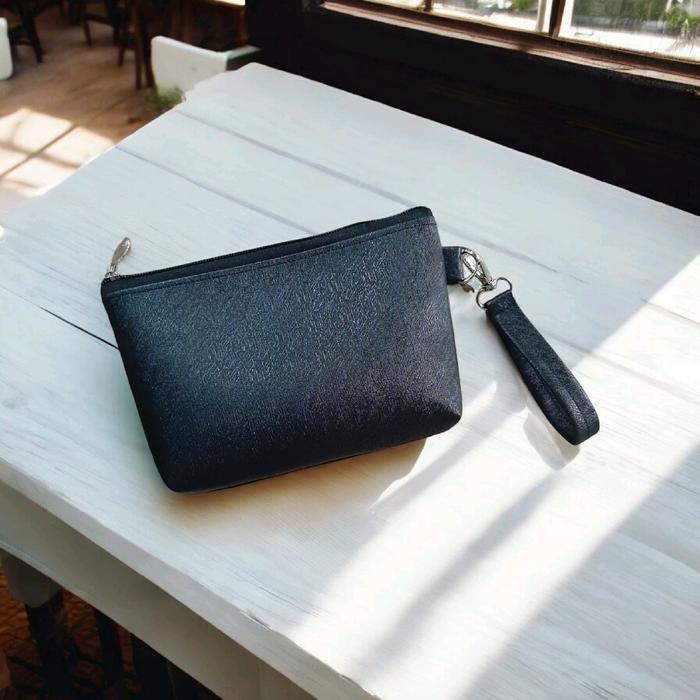 Gambar bopa pouch dompet anti air Wanita   Kulit sintesis - bopa hitam dari rara shop souvenir undefined Tokopedia