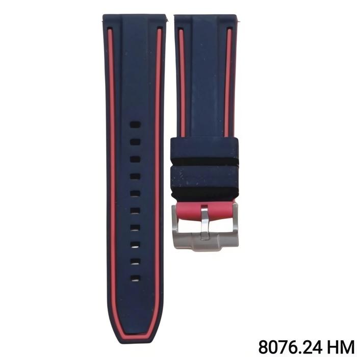 Gambar Tali Jam Tangan 24 MM Strap Rubber Quick Release Soft Silicone 8076.24 Buckle Stainless Watch Watches - B 8076.24 HM dari Watch Band N strap undefined Tokopedia