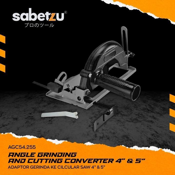 Gambar ALAT ADAPTOR ADAPTER CONVERTER DUDUKAN PENGUBAH MESIN GURINDA GERINDA TANGAN 4" 4 INCH 4INCH DAN 5" 5 INCH 5INCH KE MENJADI MESIN GERGAJI CIRCULAR CIRCLE ANGLE GRINDER GRINDING CUTTING SAW STAND HOLDER PEMOTONG PAPAN KAYU FIBER PVC dari WarungzAbah undefined Tokopedia