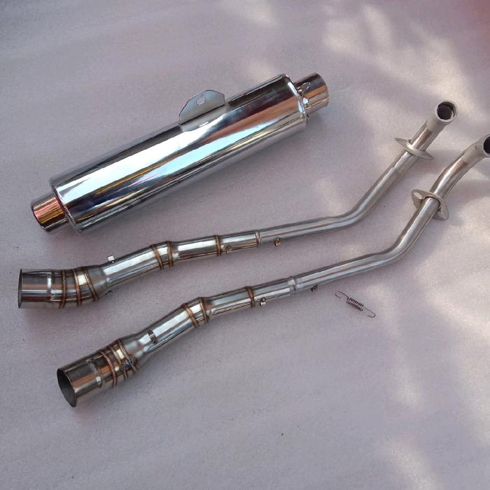 Gambar Knalpot Ckd Standar/Silincer Standar Fu Supra x125 - Supra Fit - Jupiter Z - Vega R/zr - Shogun - Revo - Smash Motor - Ckd Bobok Suara bass adem, Supra x 125 dari SS LARIS STORE OTOMATIF undefined Tokopedia