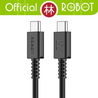 Gambar Robot RGXCC100 Kabel Data Cable Charger USB Type C to Type C Fast Charging 3A 65W - Hitam dari Liem Group Kota Administrasi Jakarta Barat Tokopedia