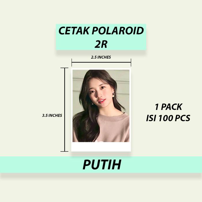 Gambar CETAK FOTO POLAROID ISI 100 PCS FOTO KAMU ATAU IDOLA ARTIS FAVORITE WARNA HITAM, PUTIH DAN ABU poster  joy - PUTIH 100 PCS, 100 PCS dari cetakin ajaa undefined Tokopedia