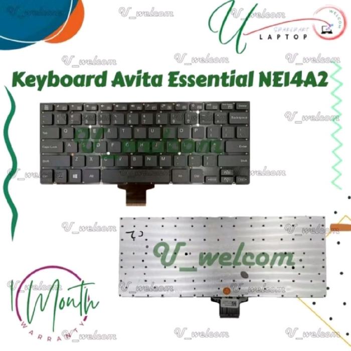 Gambar Keyboard Avita Essential NE14A2 New Black dari uwelcom undefined Tokopedia