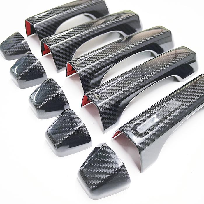 Gambar Carbon Fiber Door Handle Cover For JEEP Wrangler JK Accessories JL 4x4 Offroad 2022 Gladiator Sahara Rubicon Exterior Auto Parts dari Arkana77 undefined Tokopedia