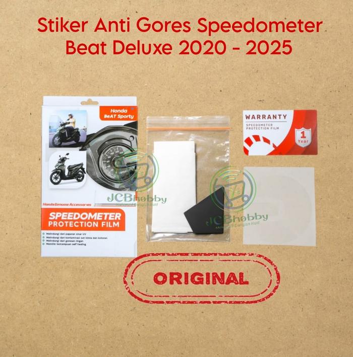 Gambar Stiker anti gores speedometer Honda Beat Deluxe 2020 2021 2022 2023 2024 2025 original AHM dari JCBhobby undefined Tokopedia