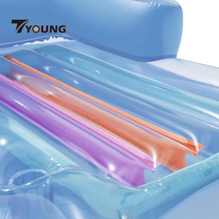 Gambar Hammock, 90kg Inflatable Lounger Float Hammock Air Bed dari nurhasanahkemeja543 undefined Tokopedia