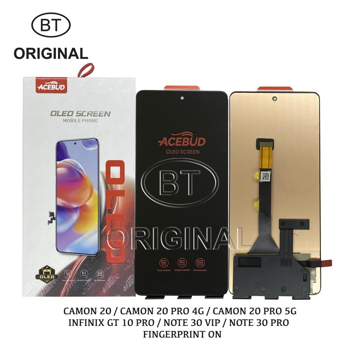 Gambar LCD FOR INFINIX NOTE 30 PRO X678B - GT 10 PRO X6739 - CAMON 20 - 20 PRO - 20 PRO 5G - 20S PRO 5G - CK6 CK7N CK8N CK8NB CK9N - FINGERPRINT ON - ACEBUD dari BT ORIGINAL undefined Tokopedia