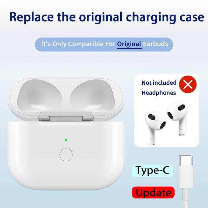 Jual Replacement Wireless Charging Box for Original headphones