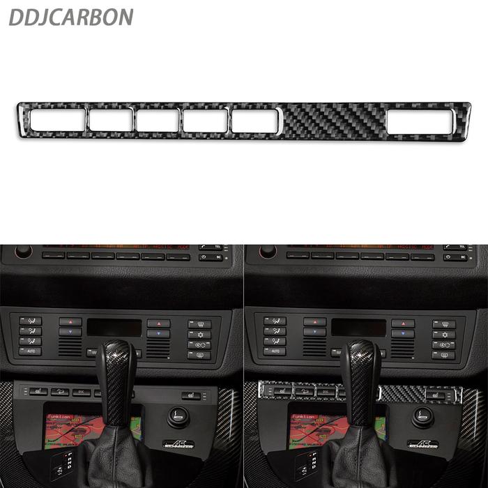Gambar For X5 E53 2000-2006 Carbon Fiber Seat Heating Ventilation Button Trim Strips Car Interiors Accessories Decoration Sticker dari Xcad undefined Tokopedia